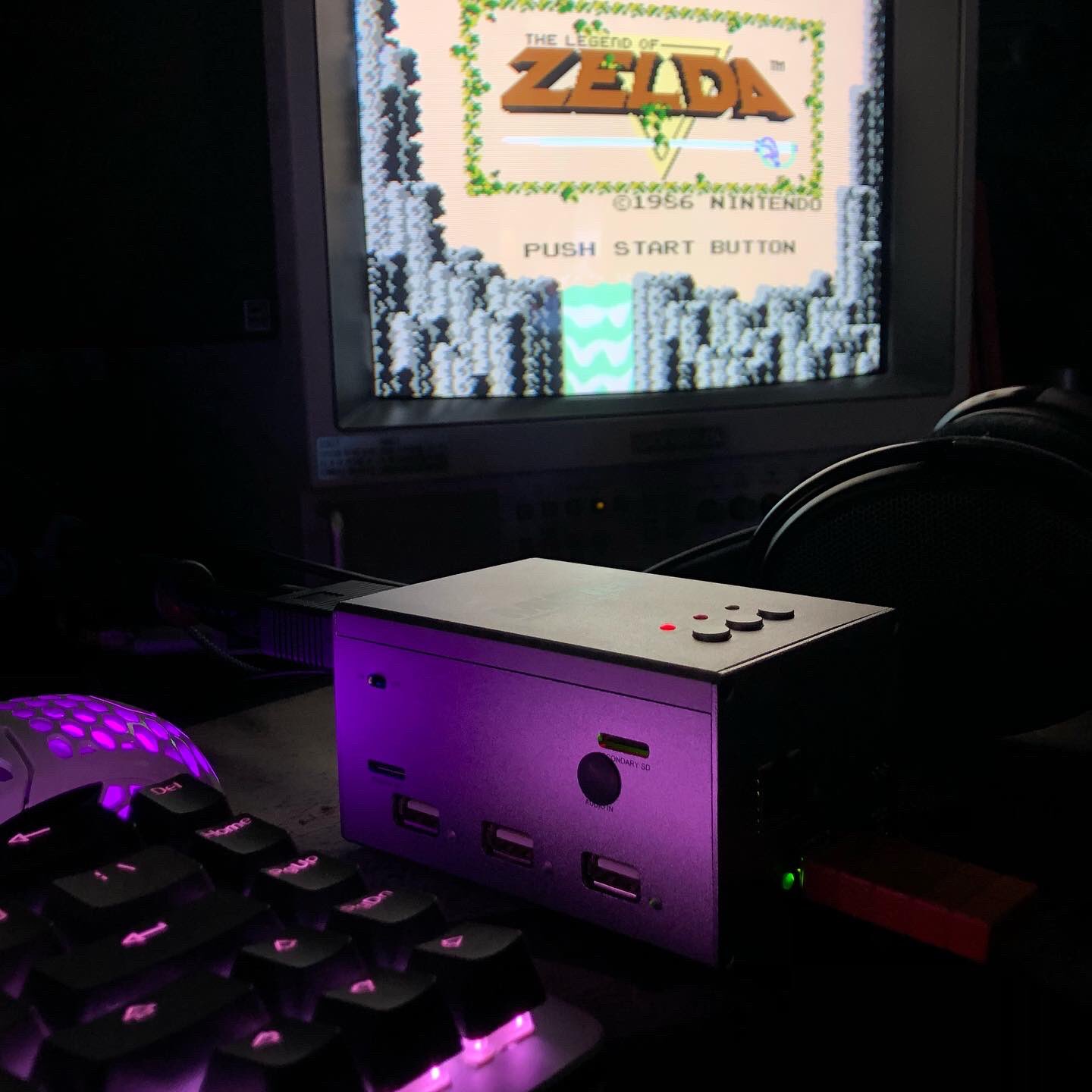 Zelda on PVM via MiSTer FPGA